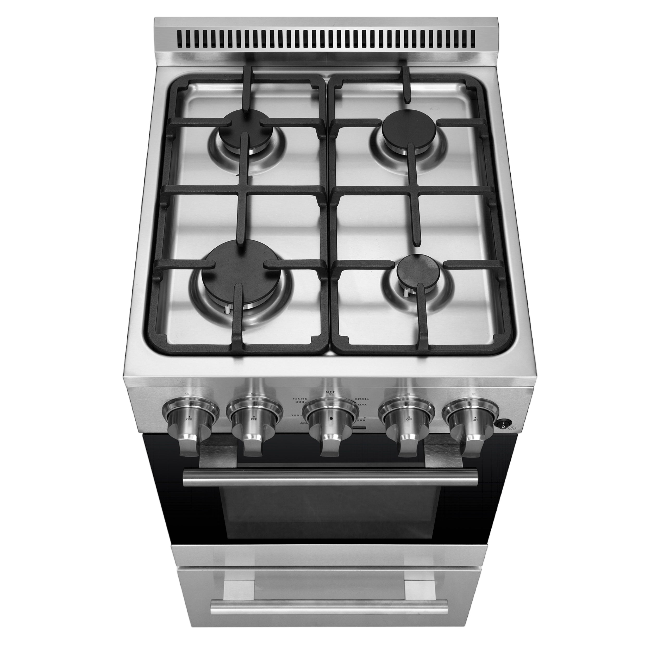 Lamazze 20-Inch Freestanding Gas Range, Compact Design, Energy Efficient FFSGS626520