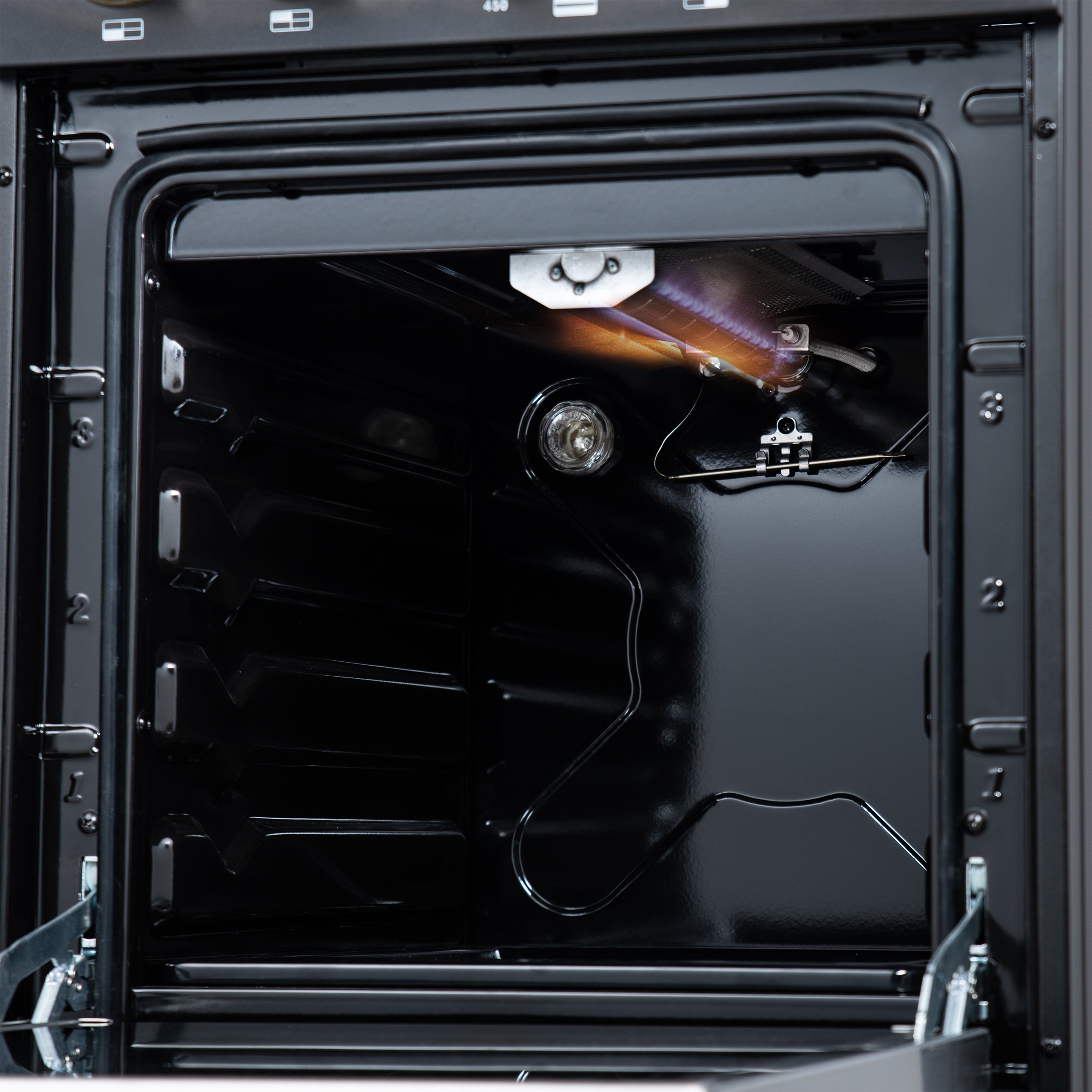 Lamazze 20 Inch Freestanding Gas Range in , Compact Design FFSGS626520BLK