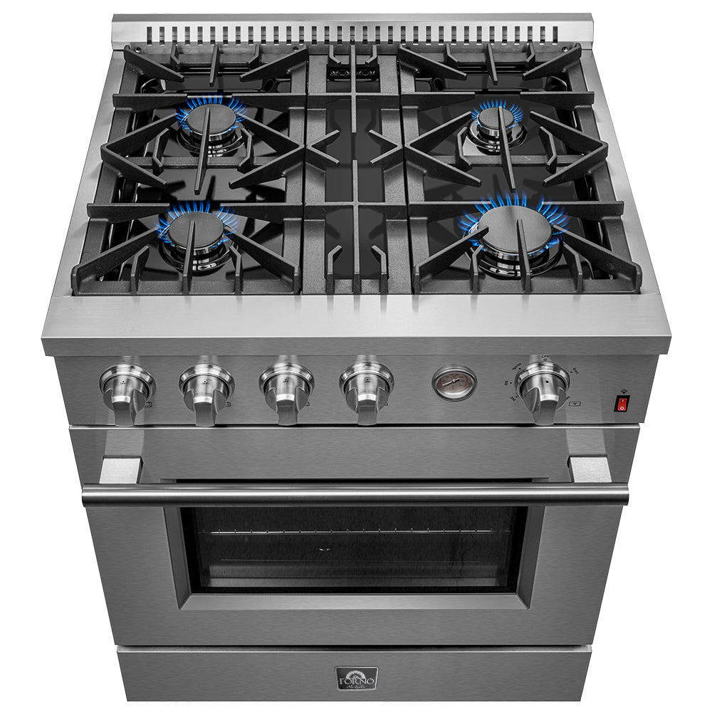 Marco 30-inch Gas Range , 4 Burners 37,000 BTU, 4.32 cu.ft. Convection Oven view 2