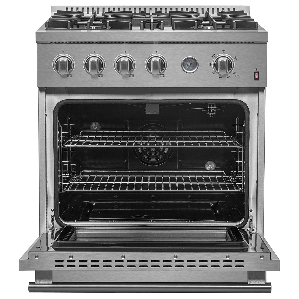 Marco 30-inch Gas Range , 4 Burners 37,000 BTU, 4.32 cu.ft. Convection Oven view 3