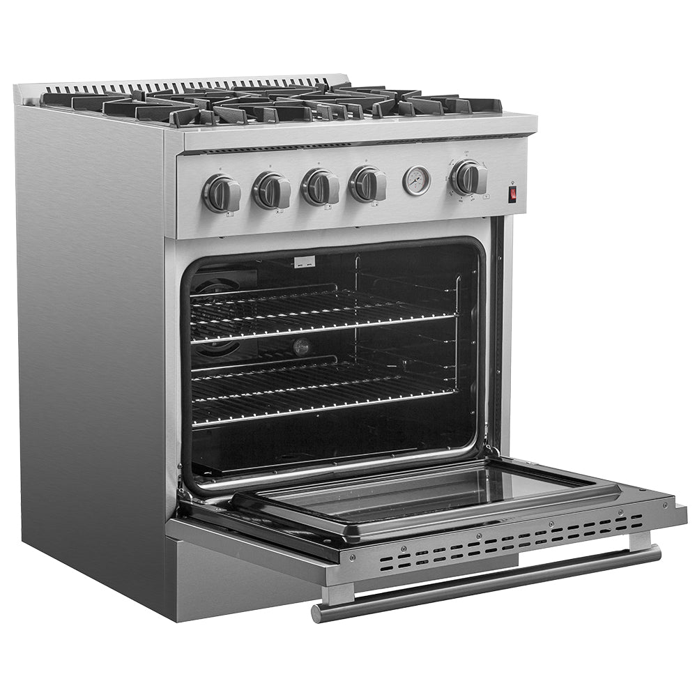 Marco 30-inch Gas Range , 4 Burners 37,000 BTU, 4.32 cu.ft. Convection Oven view 4