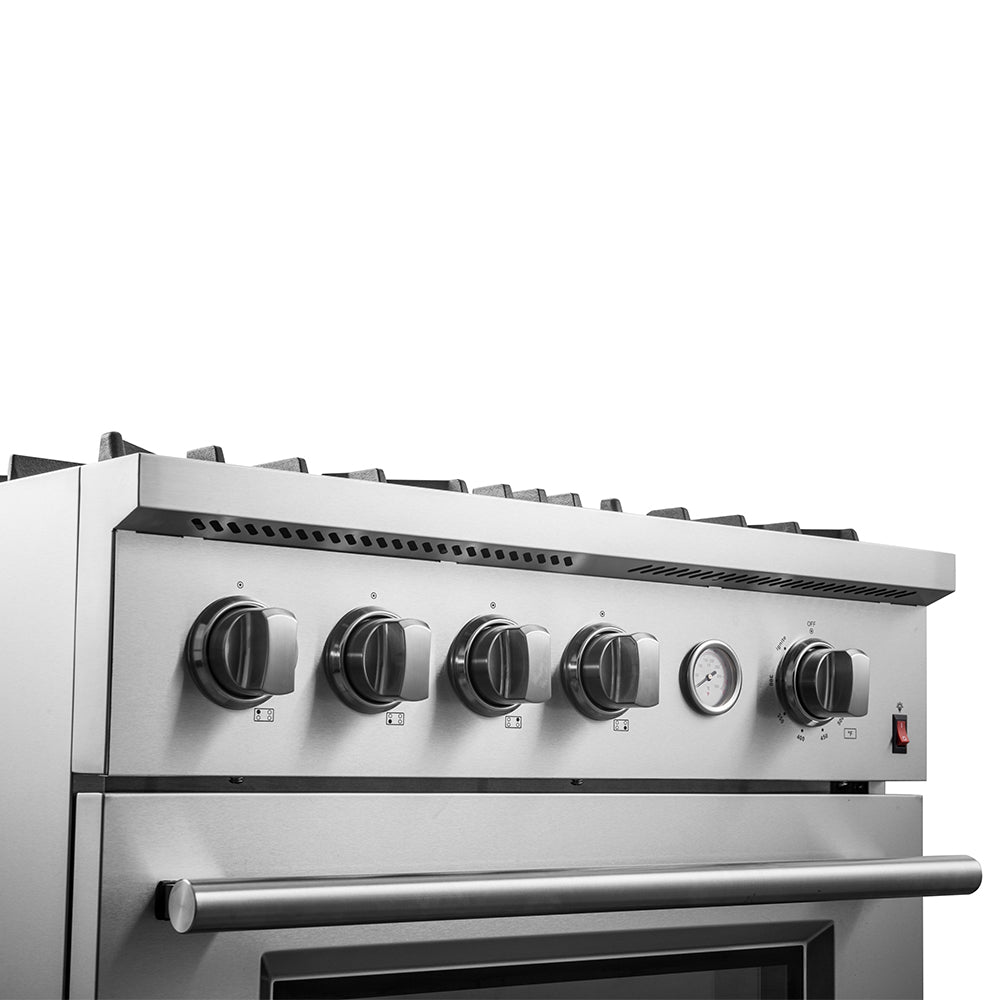 Marco 30-inch Gas Range , 4 Burners 37,000 BTU, 4.32 cu.ft. Convection Oven view 5
