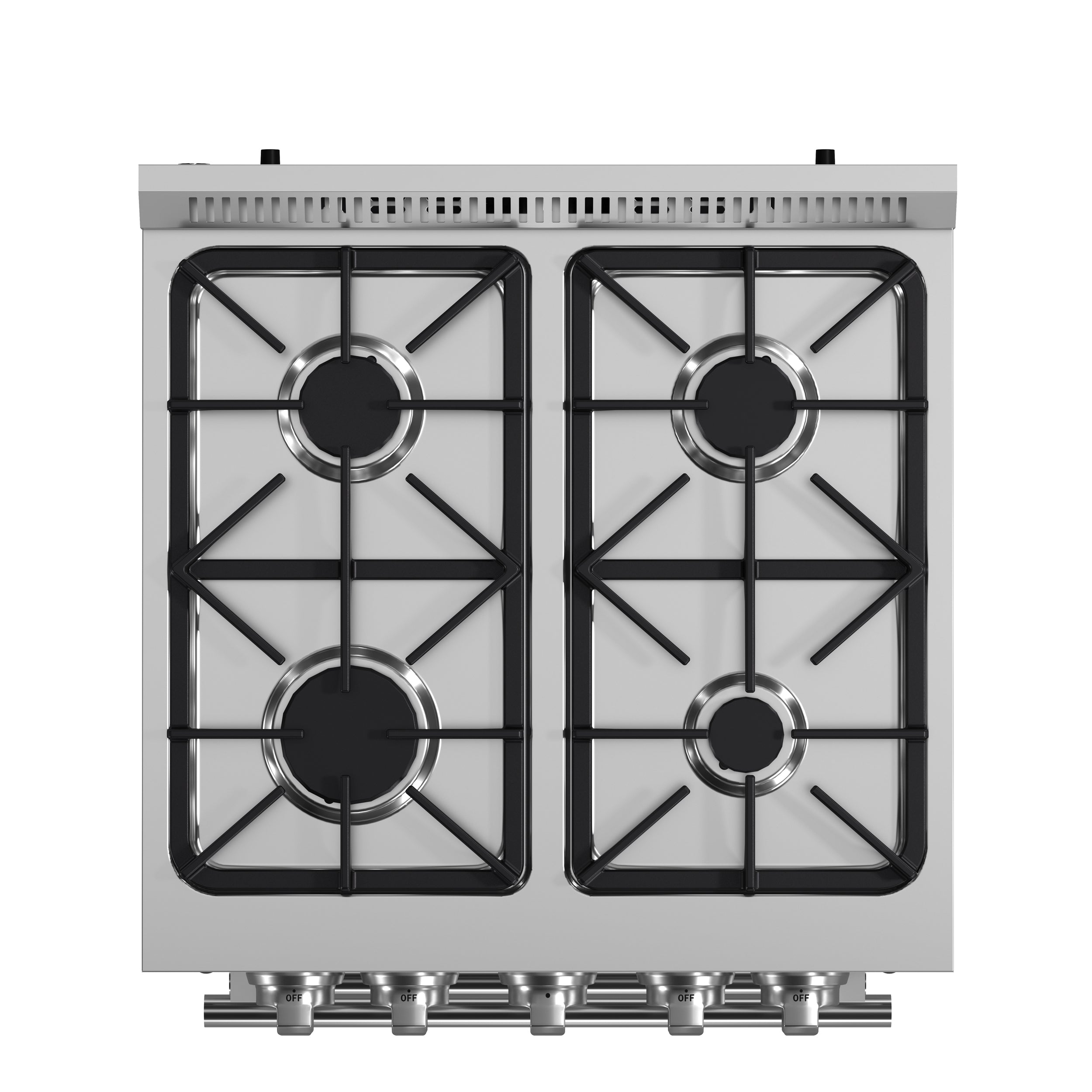 Breno 24-Inch Freestanding Gas Range, Plug Included, Energy Efficient FFSGS629024