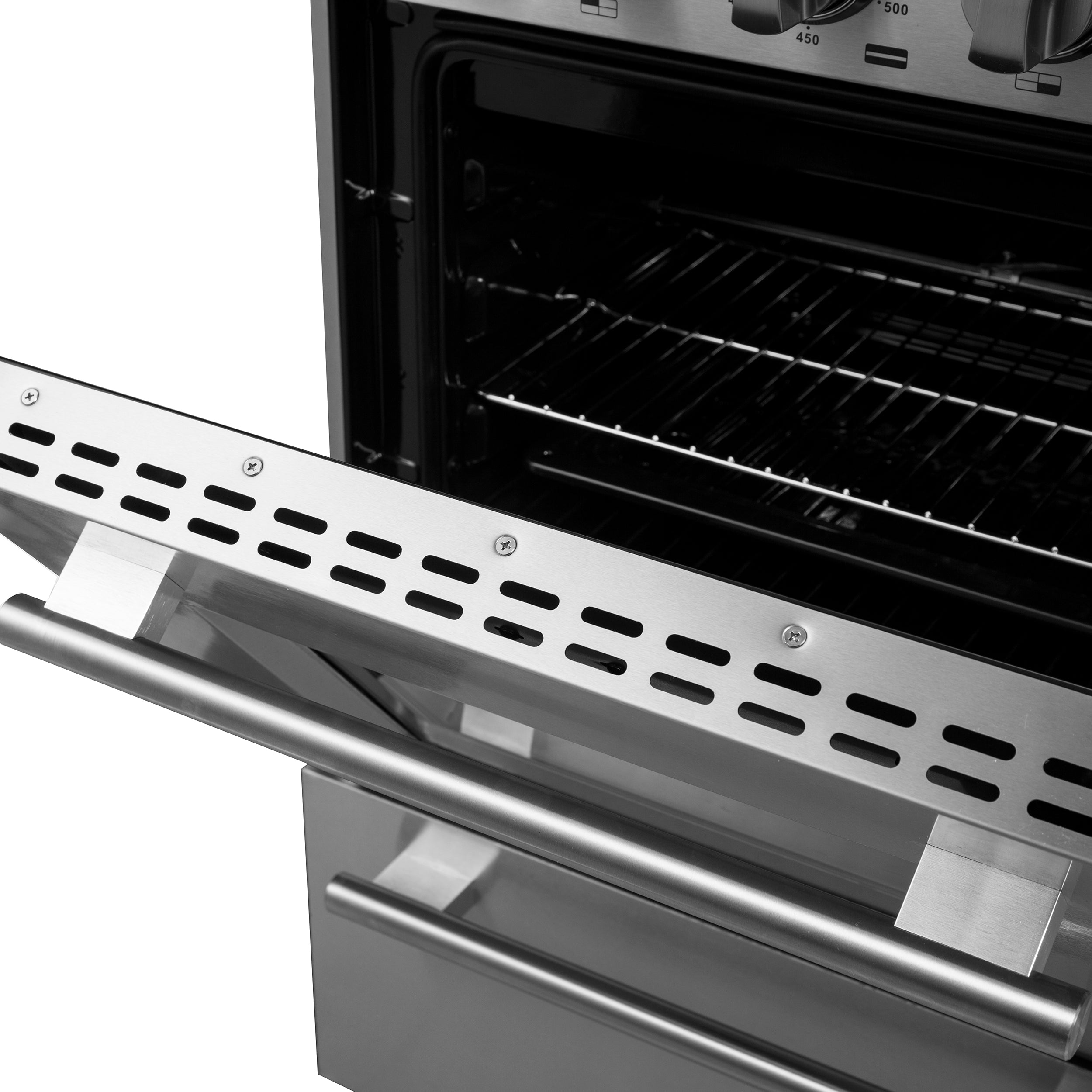 Breno 24-Inch Freestanding Gas Range, Plug Included, Energy Efficient FFSGS629024