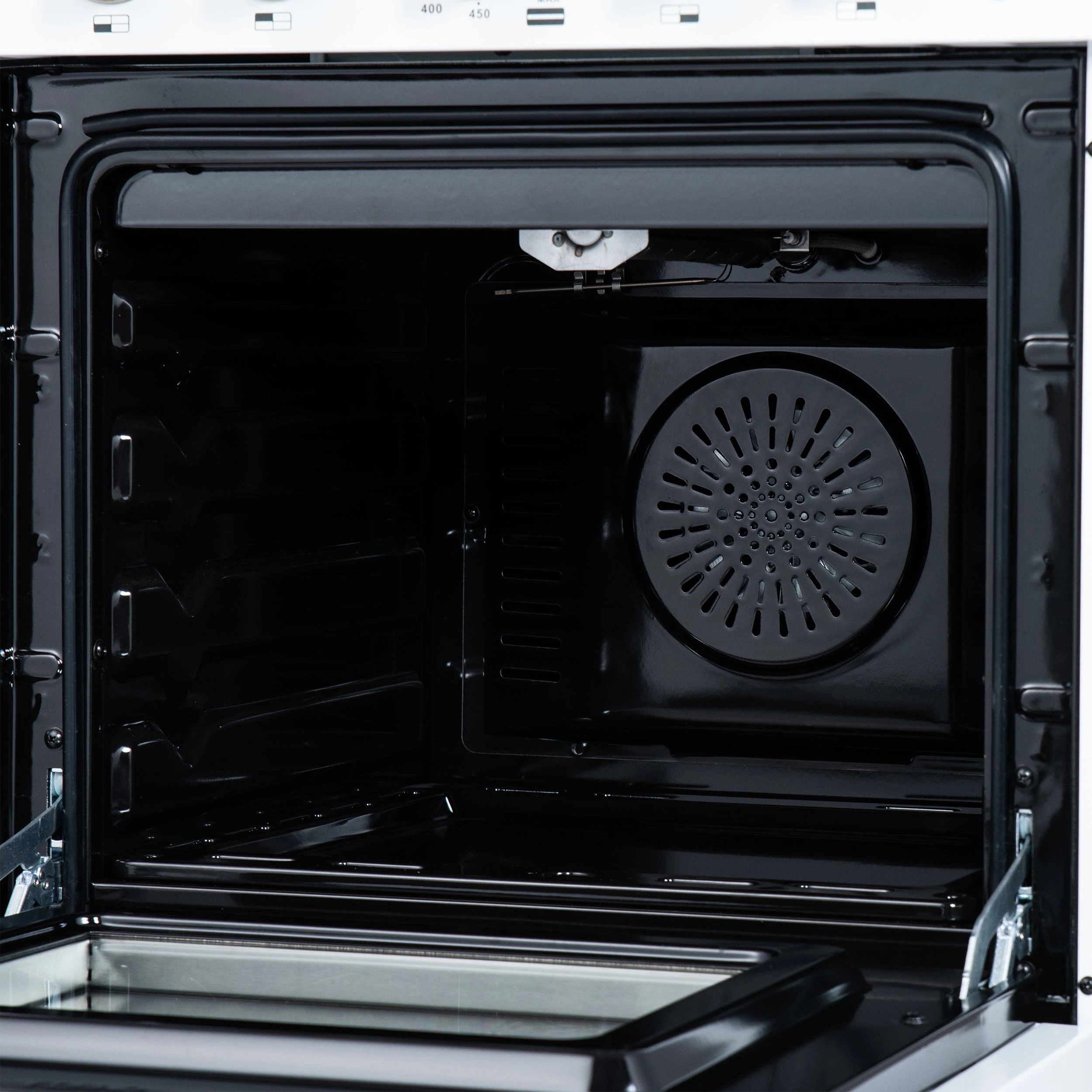 Breno 24 Inch Freestanding Gas Range in with Antique Brass, Plug Included, Energy Efficient FFSGS629024WHT