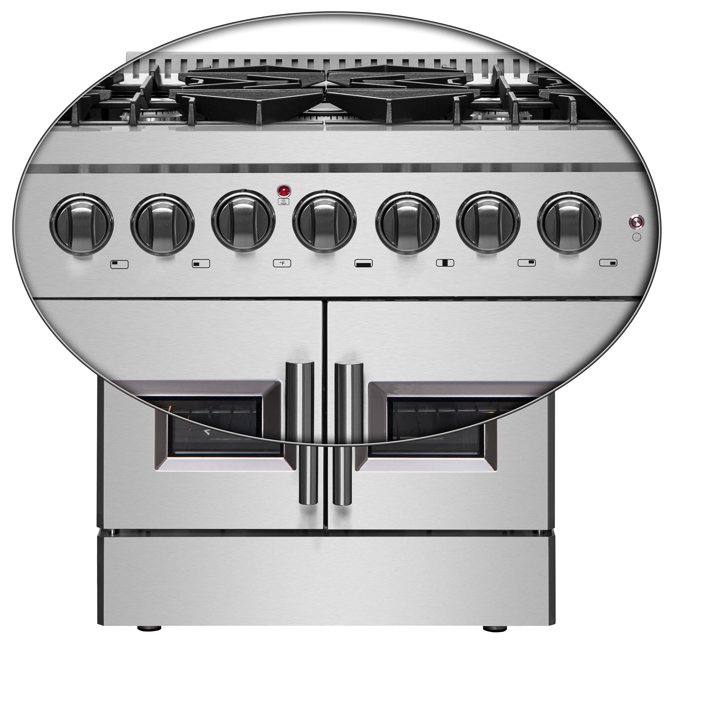 Galiano 30-inch French Door Dual Fuel Range All , 5 Sealed Burners 68,000 BTU, 4.32 cu.ft. True Convection Oven FFSGS635630