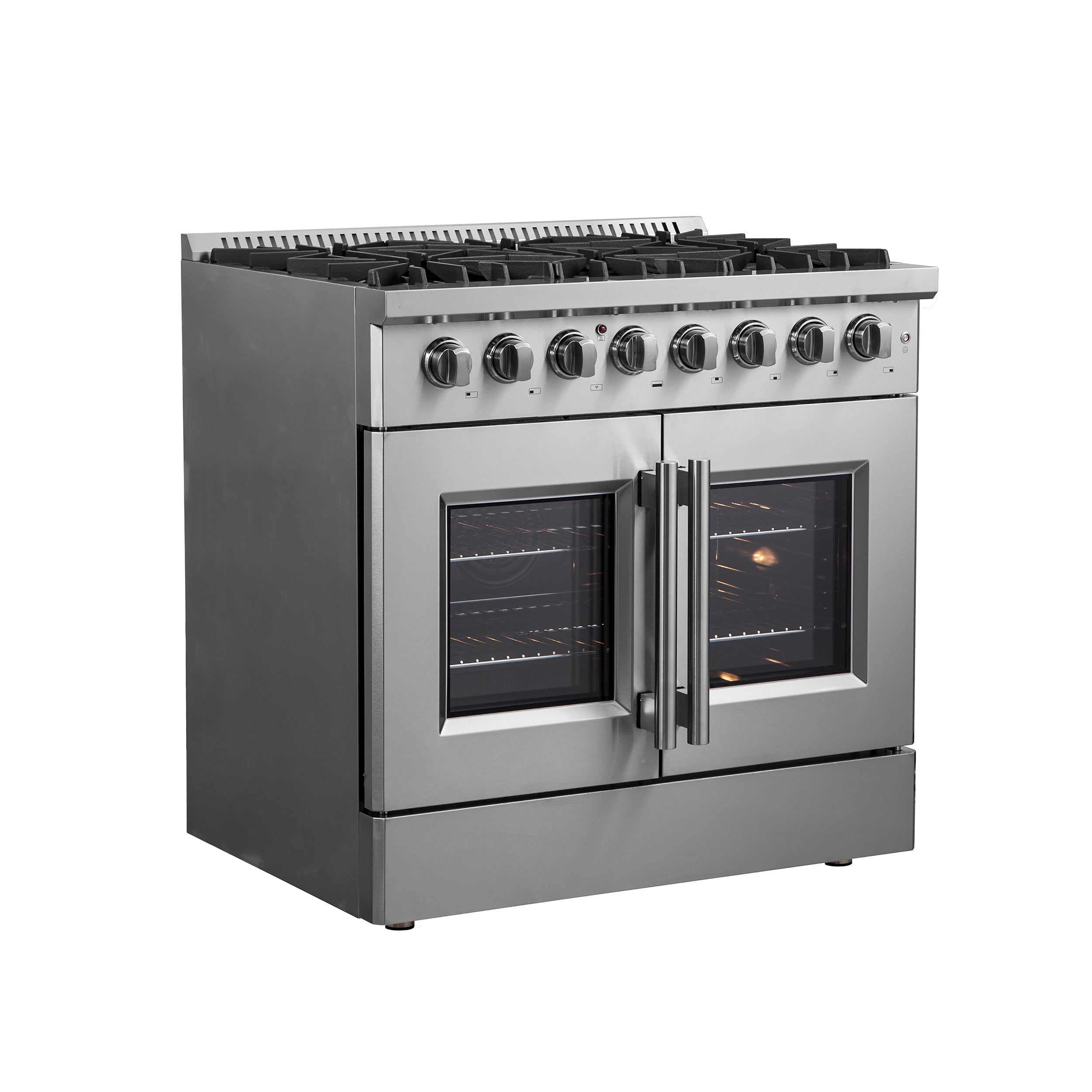 Galiano 36" Freestanding French Door Dual Fuel Range FFSGS635636