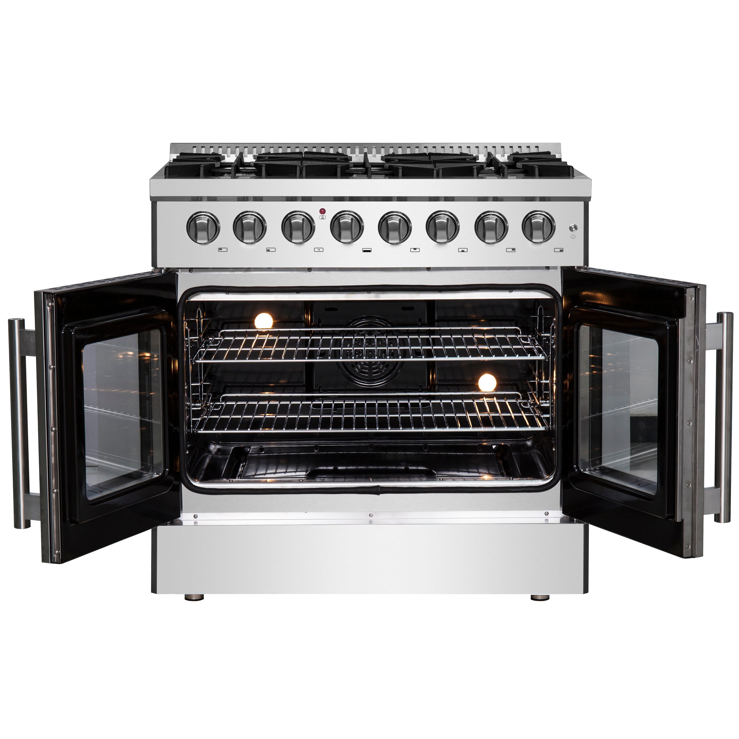 Galiano 36" Freestanding French Door Dual Fuel Range FFSGS635636