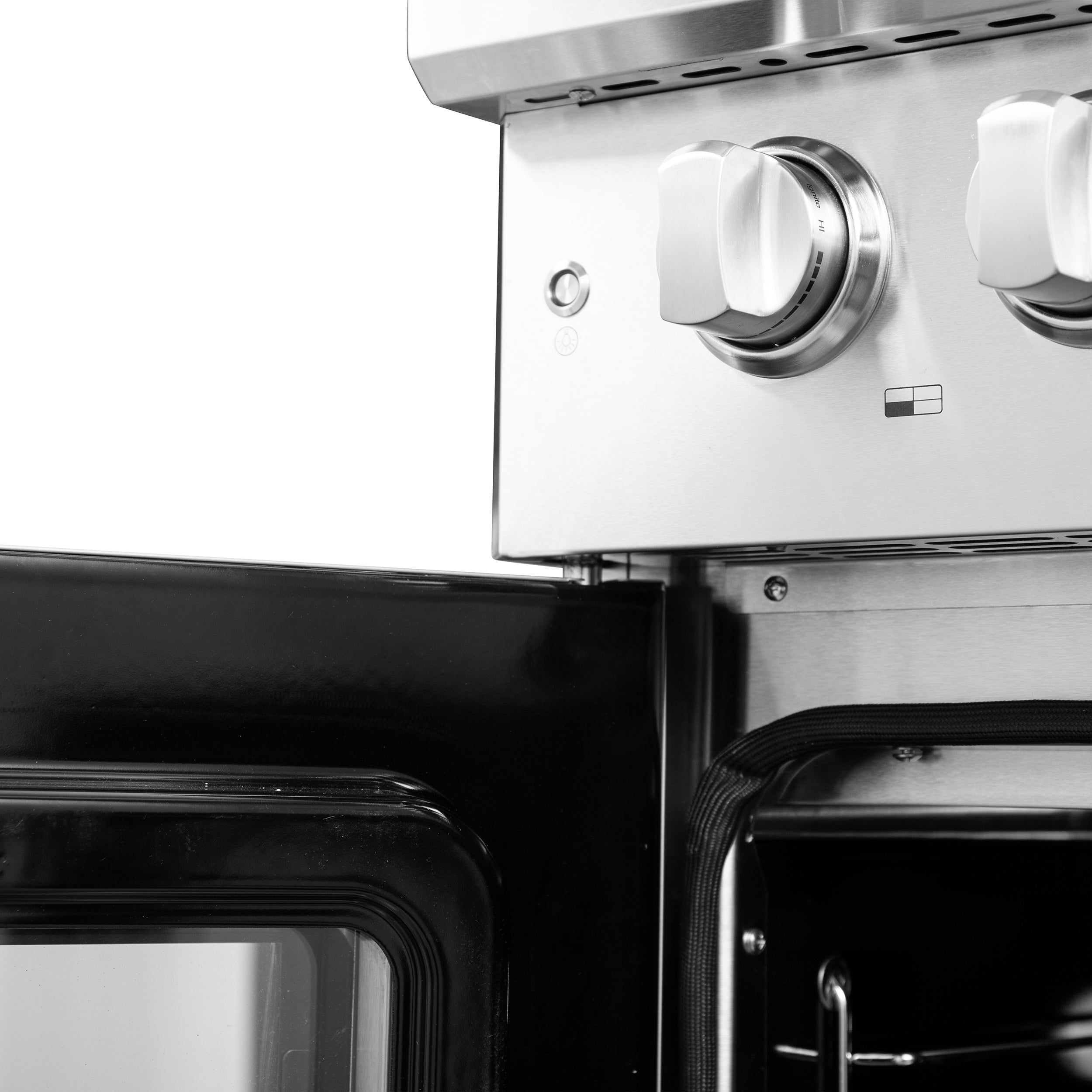 Galiano 30-Inch Freestanding French Door Gas Range, 4 Burners, Convection Oven, Energy Efficient FFSGS644430