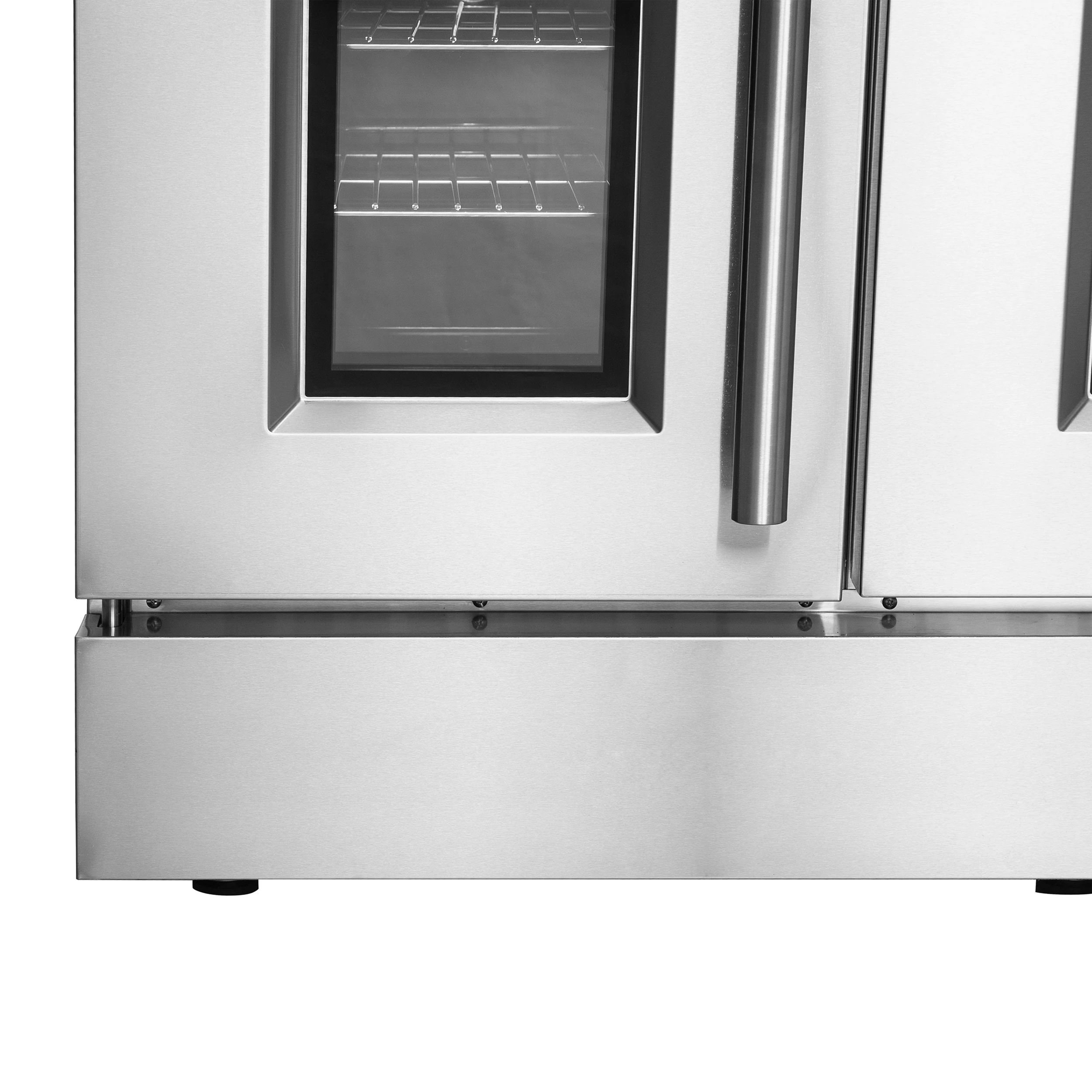 Galiano 48-Inch Freestanding French Door Gas Range, 8 Burners, Griddle, Convection Oven, Energy Efficient FFSGS644448