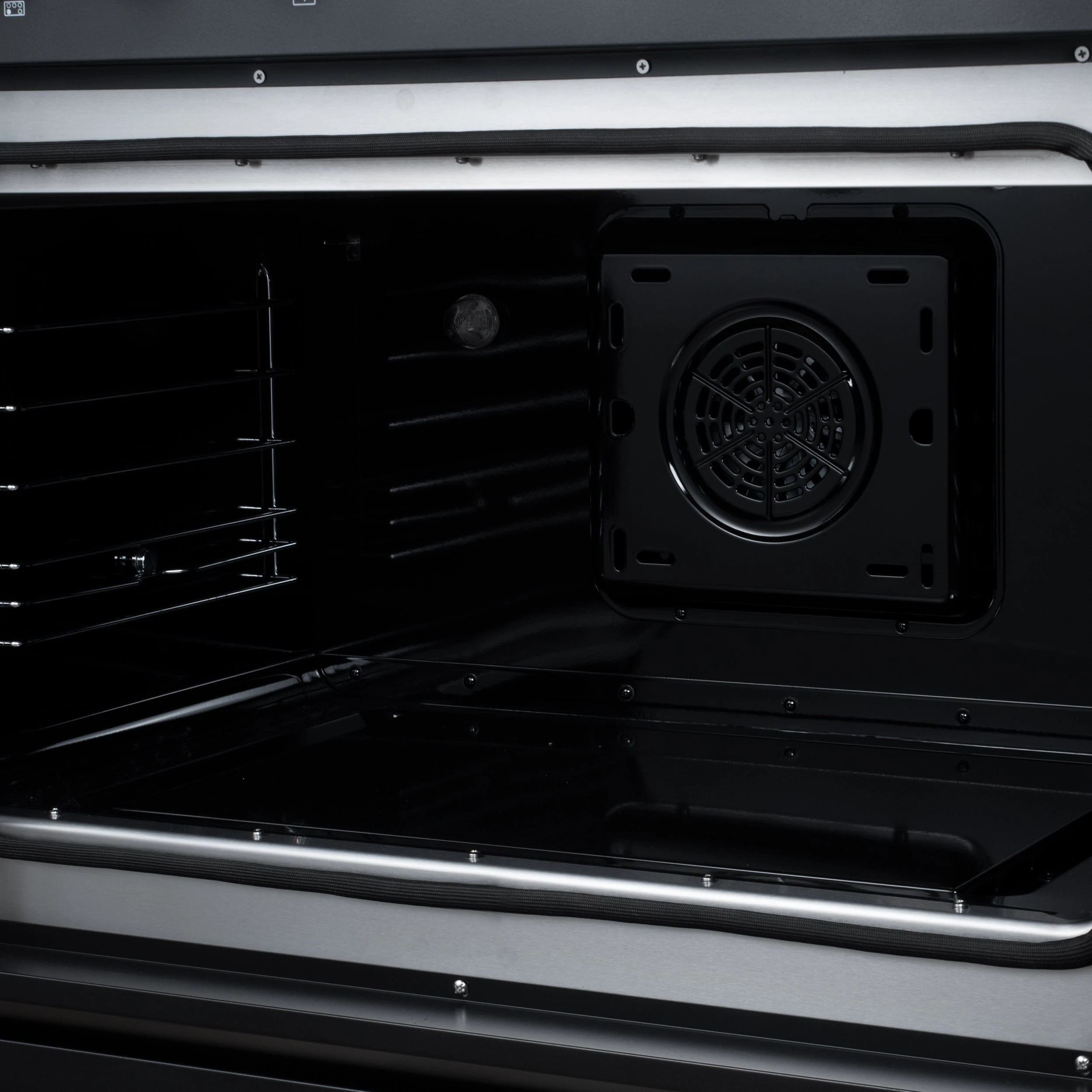 Torino French Door 36 Inch Induction Range with Air Fryer, Air Sous Vide & True Convection, Dual Broiler, FFSIN095036BLK