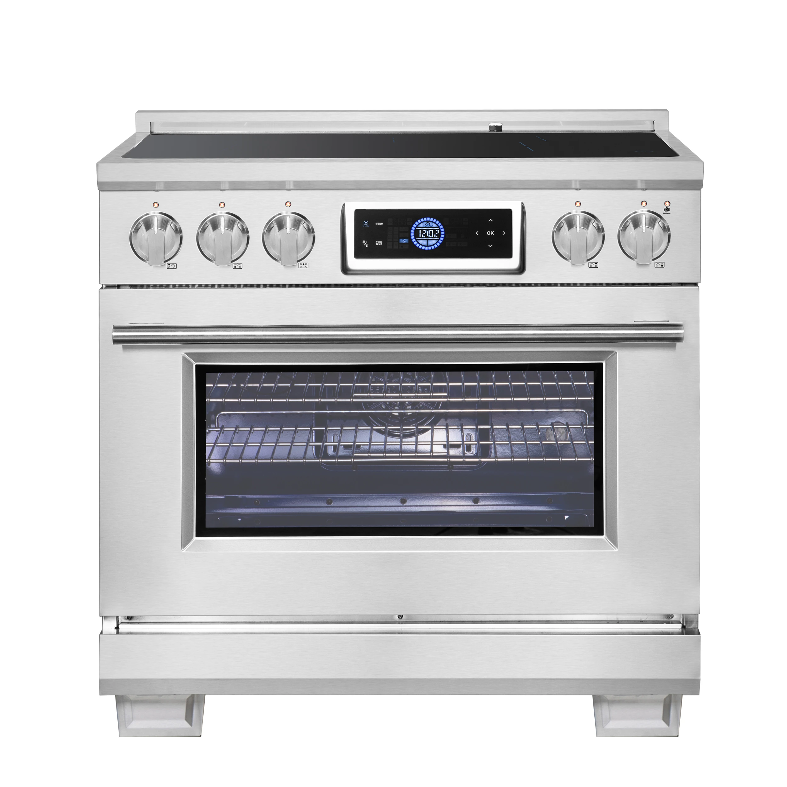 Maximus 36 Inch Induction Range with Air Fryer FFSIN096836