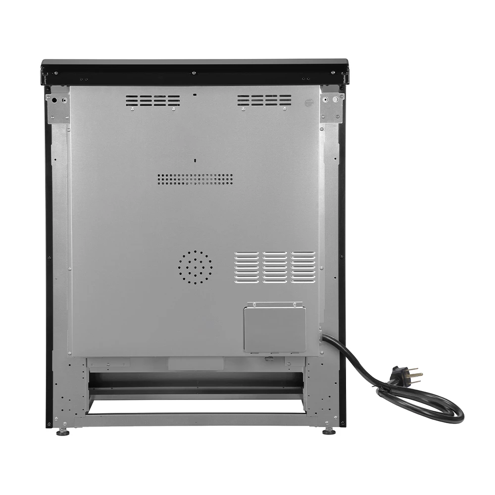 Leonardo Espresso 30-Inch Slide-In Induction Range, Convection Oven, 5 Cooking Zones, Touch Control Panel FFSIN098230BLK