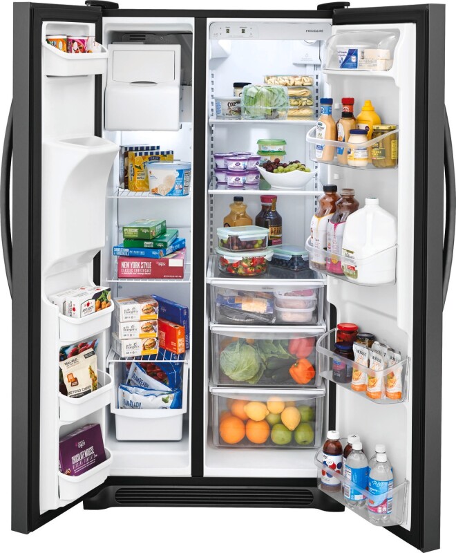 25.5 Cu. Ft. Side-by-Side Refrigerator FFSS2615TD, product image 4 of 6