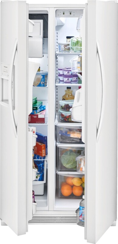 25.5 Cu. Ft. Side-by-Side Refrigerator FFSS2615TP, product image 4 of 6