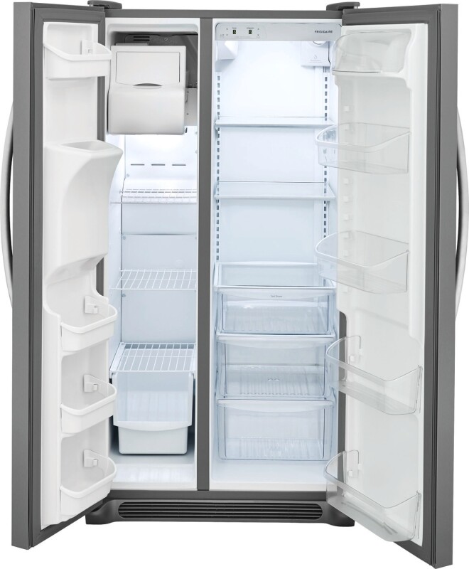 25.5 Cu. Ft. Side-by-Side Refrigerator FFSS2615TS, product image 4 of 12