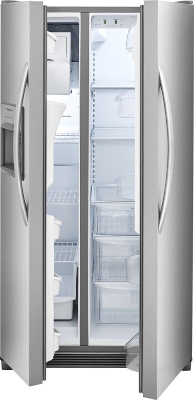 25.5 Cu. Ft. Side-by-Side Refrigerator FFSS2615TS, product image 5 of 12