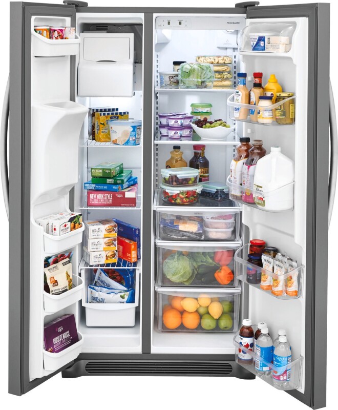 25.5 Cu. Ft. Side-by-Side Refrigerator FFSS2615TS, product image 6 of 12