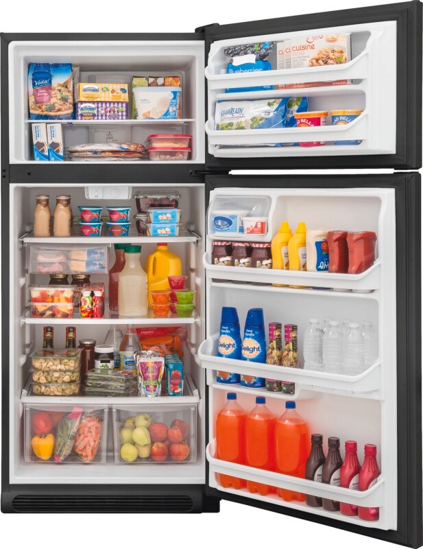 18 Cu. Ft. Top Freezer Refrigerator FFTR1821TB, product image 3 of 7
