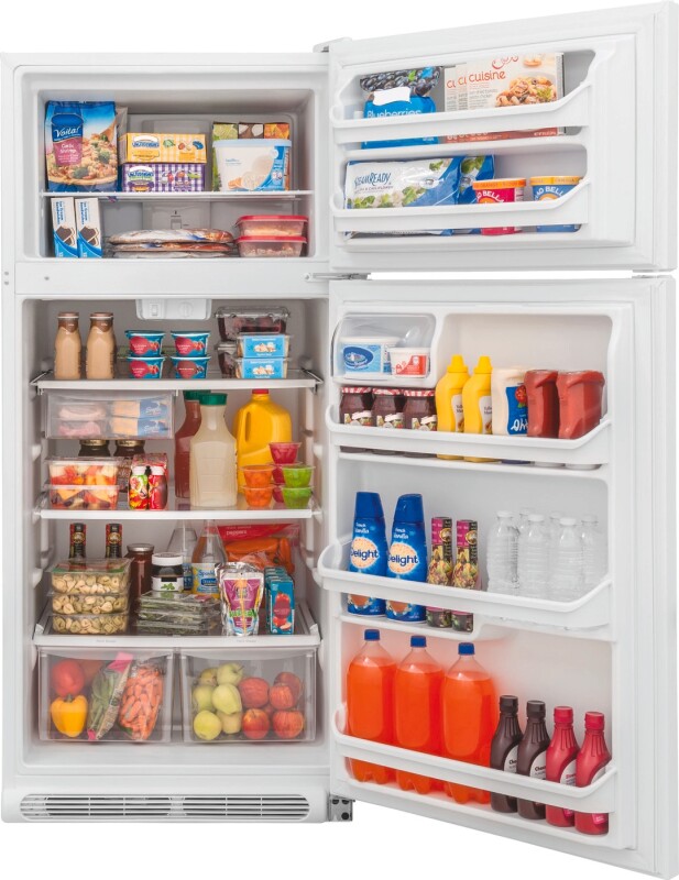 18 Cu. Ft. Top Freezer Refrigerator FFTR1821TW, product image 3 of 7