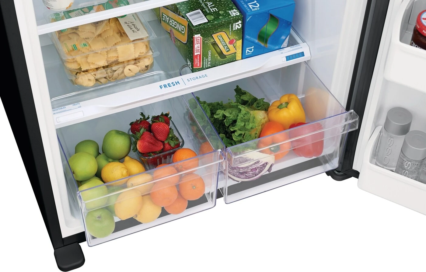 Humidity-Controlled Crisper Drawers