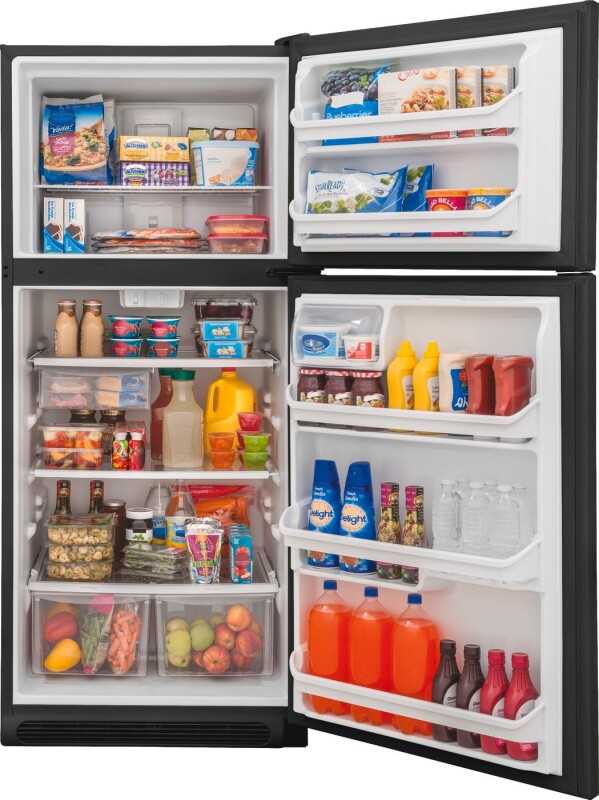20.4 Cu. Ft. Top Freezer Refrigerator FFTR2021TB, product image 3 of 7