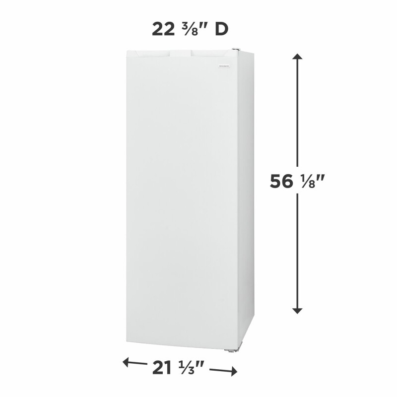 Freestanding Upright Freezer view 2