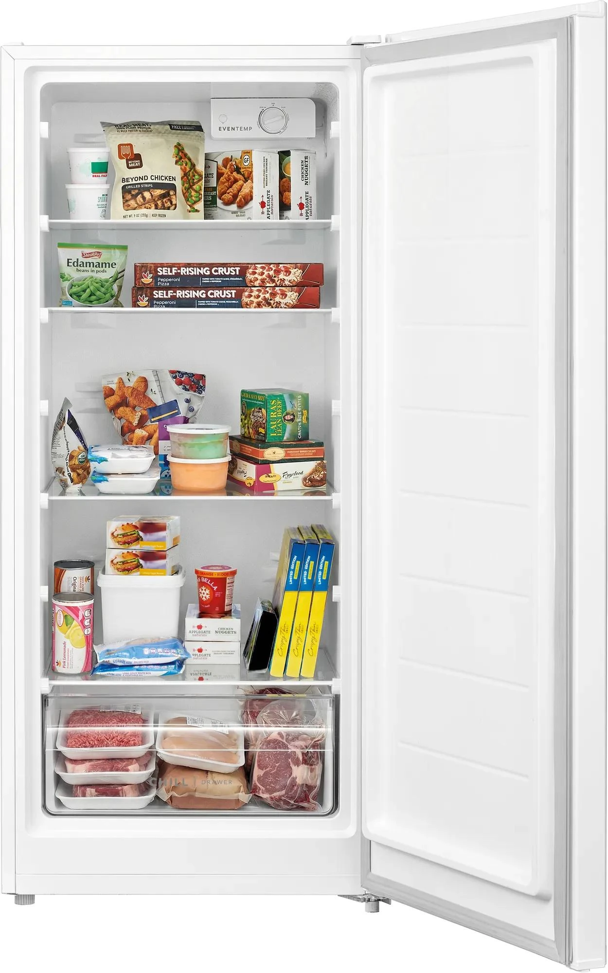 7 Cu. Ft. Garage Ready Upright Convertible Freezer / Refrigerator FFUE0736AW