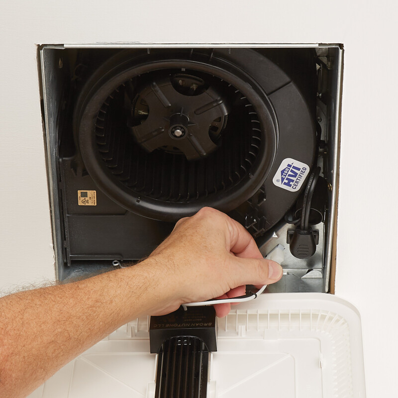 SurfaceShield LED Exhaust Fan Upgrade Grille/Cover w/Vyv™ Virus Killing* Antimicrobial Light (single unit) FG1000VVS