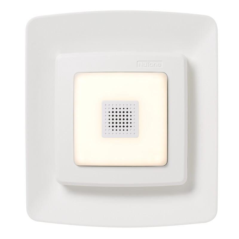 NuTone Bluetooth® Speaker Quick Install Bathroom Exhaust Fan Grille/Cover w/ LED Light (single pack) FG800SPKNS