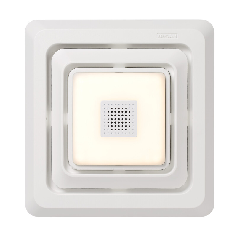 Bluetooth Speaker Quick Install Bathroom Exhaust Fan Grille/Cover w/ LED Light (single unit) FG800SPKS