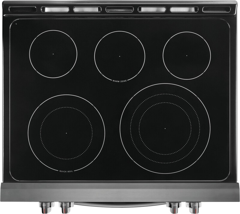 30" Front Control Electric Range with Air Fry view 5