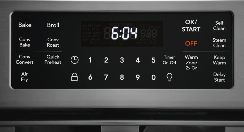 30" Front Control Electric Range with Air Fry view 6