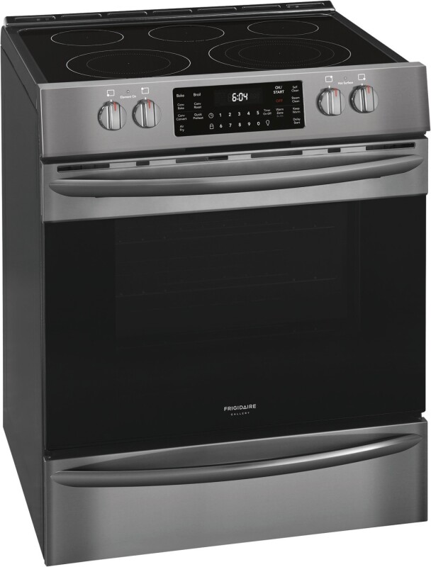 30" Front Control Electric Range with Air Fry view 7