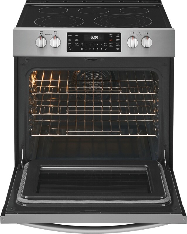 30" Front Control Electric Range with Air Fry FGEH3047VF