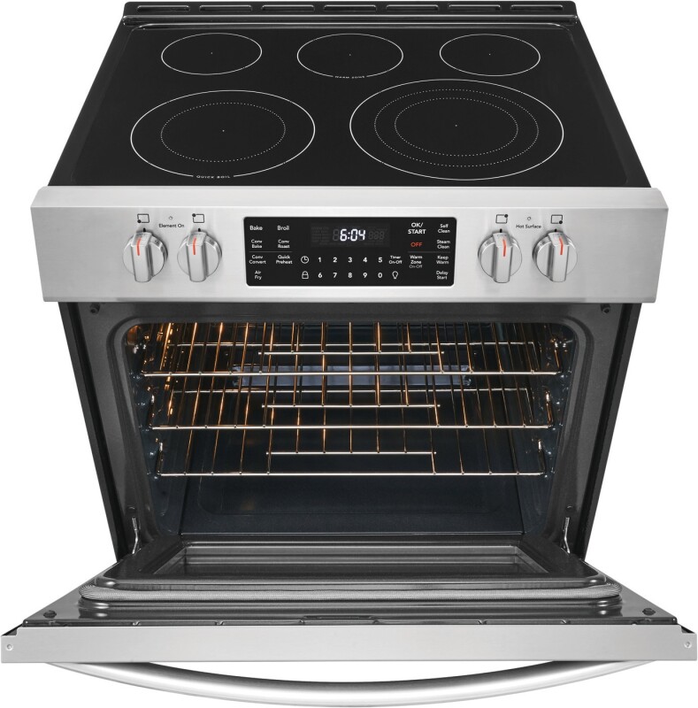 30" Front Control Electric Range with Air Fry FGEH3047VF