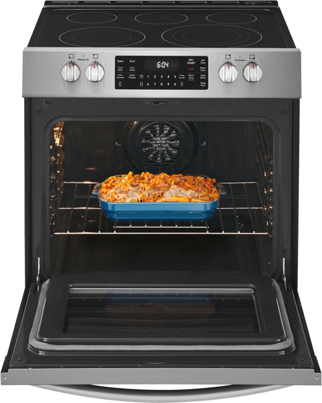 30" Front Control Electric Range with Air Fry FGEH3047VF