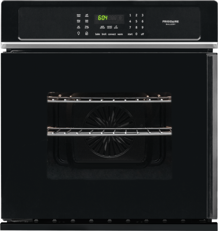 Frigidaire Gallery 27" Single Electric Wall Oven Black FGEW276SPB Picture 1