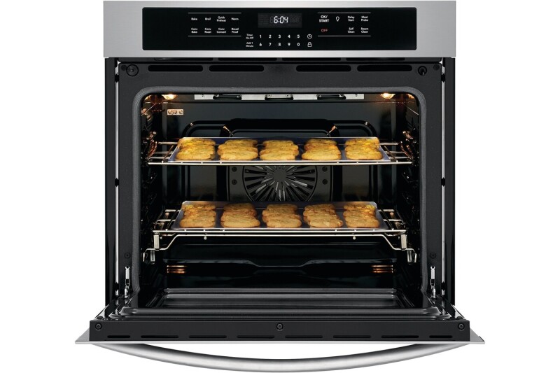 Faster, More Even Baking  Results with True Convection