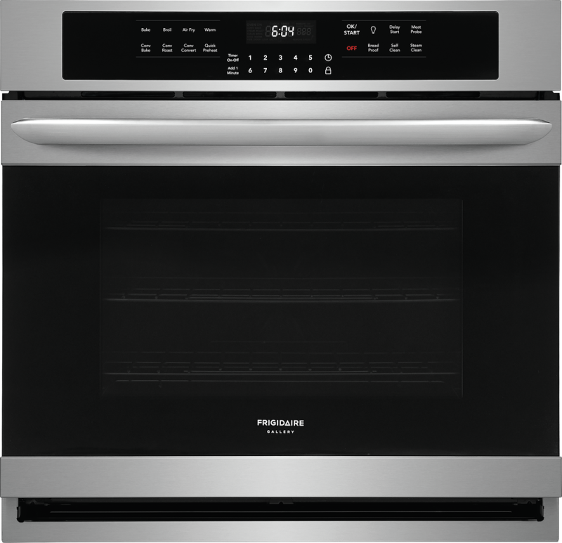 Frigidaire Gallery 30" Single Electric Wall Oven with Air Fry Stainless Steel FGEW3069UF Picture 1