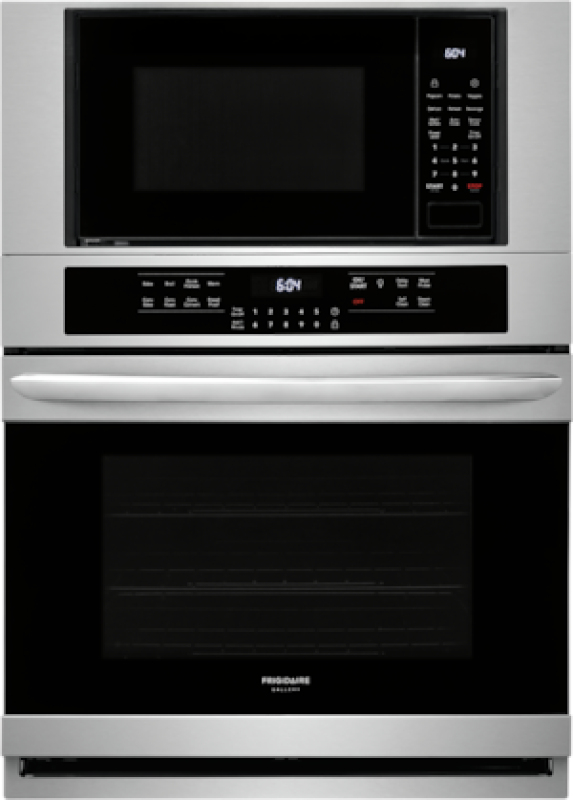 Frigidaire Gallery 30'' Electric Wall Oven/Microwave Combination Stainless Steel FGMC3066UF Picture 1