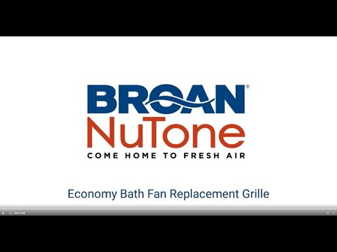 Broan-NuTone Cover Upgrade, Economy Series (6-Pack) FGR101
