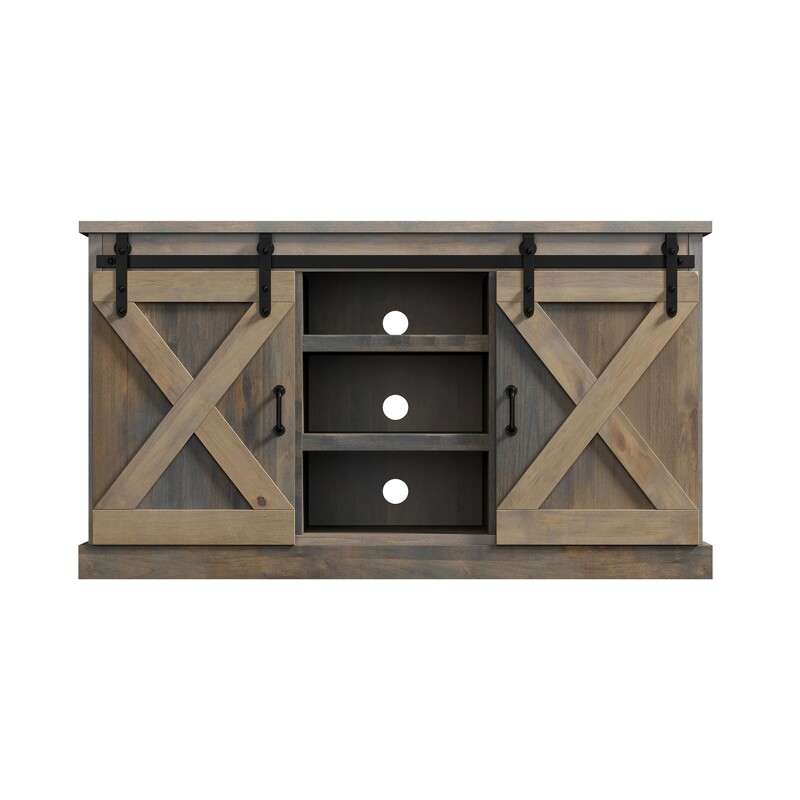 Farmhouse 56" Corner Tv Console FH1322BNW