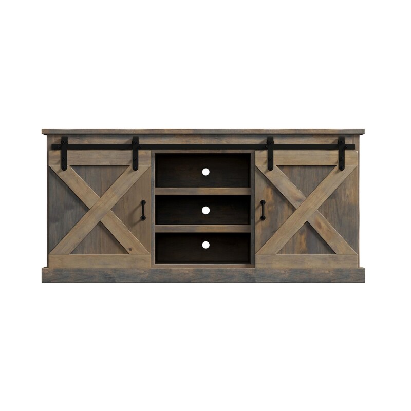Farmhouse 66" Corner Tv Console FH1422BNW