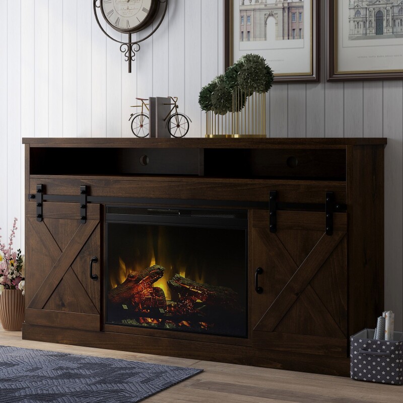 Farmhouse 66" Fireplace Console FH5110AWY