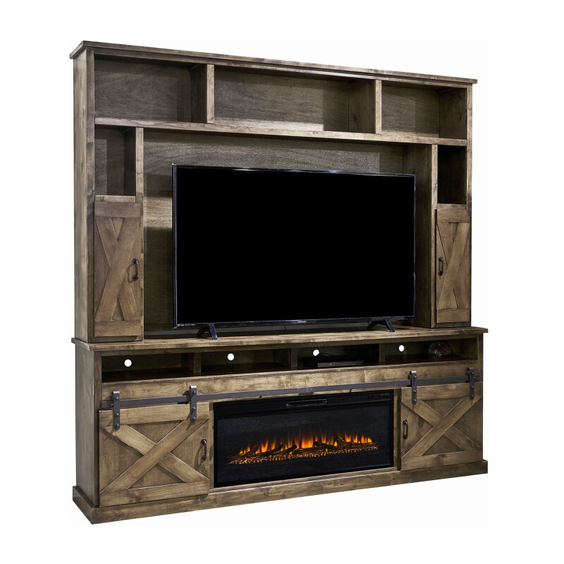 Farmhouse 94" Fireplace Console FH5420BNW