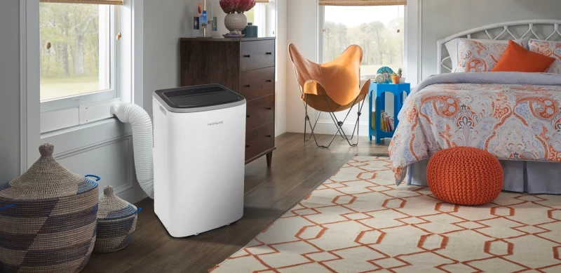 3-in-1 Connected Portable Room Air Conditioner 12,000 BTU (ASHRAE) / 8,000 BTU (DOE) view 3
