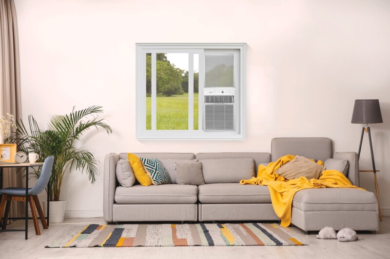 8,000 BTU Slider Casement Window Room Air Conditioner view 3