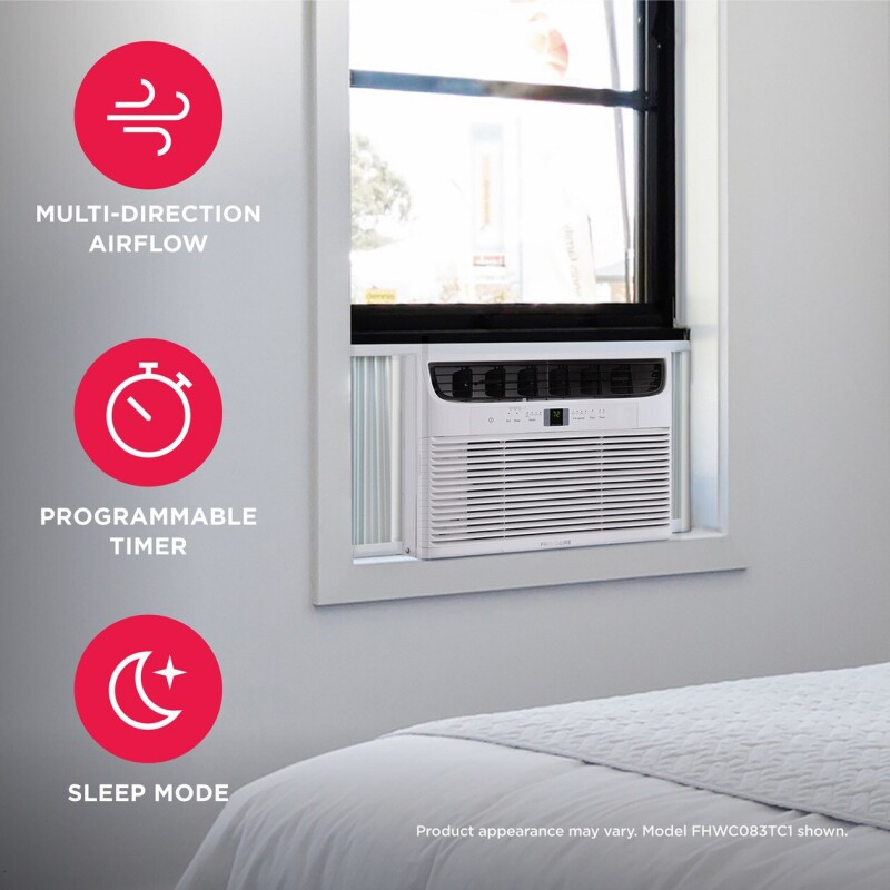 8,000 BTU Window Room Air Conditioner view 6