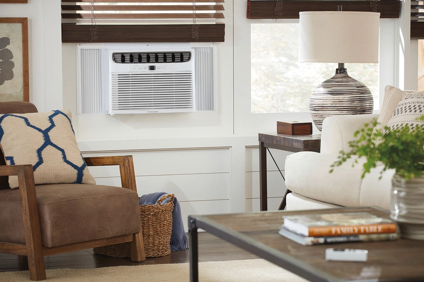 18,500 BTU Window Air Conditioner with Supplemental Heat and Slide Out Chassis FHWE182WA2, product image 3 of 9